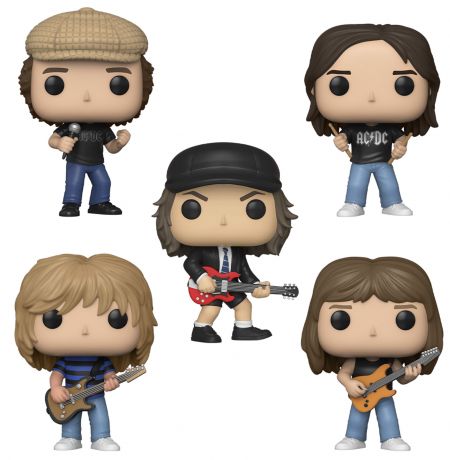 Figurine Funko Pop AC/DC #17 Back in Black - Deluxe Album