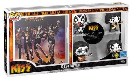 KISS POP! Sayings Vinyl figurine The Spaceman(R&R All Night) 9 cm | Liège