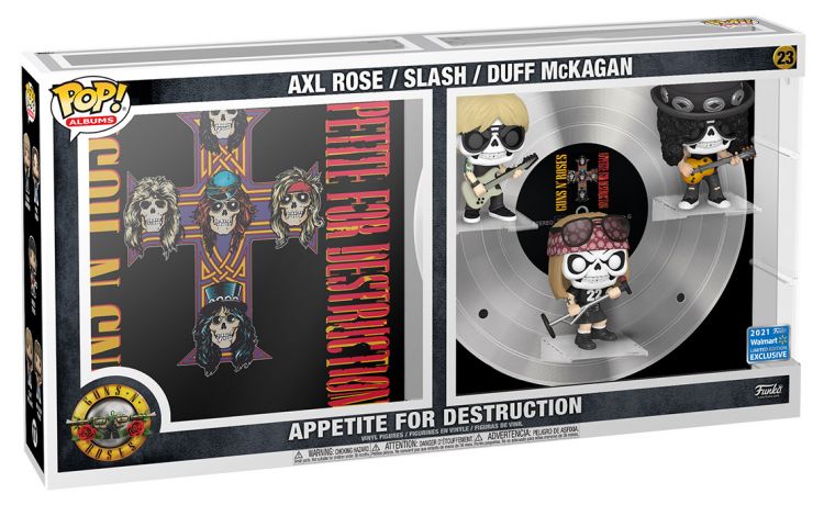Figurine Funko Pop Guns N' Roses #23 Appetite for Destruction - Deluxe Album