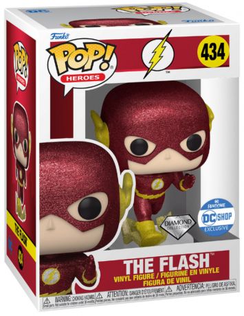 Figurine Funko Pop Flash [DC]  #434 Flash - Diamant 
