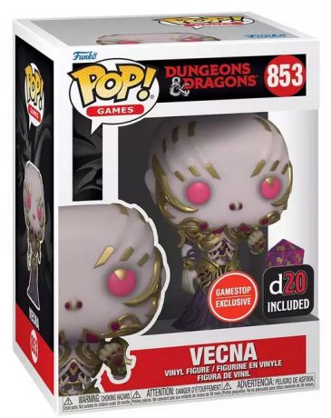 Figurine Funko Pop Donjons & Dragons #853 Vecna avec D20