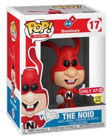 Figurine Funko Pop Icônes de Pub #17 The Noid - Glow in the Dark