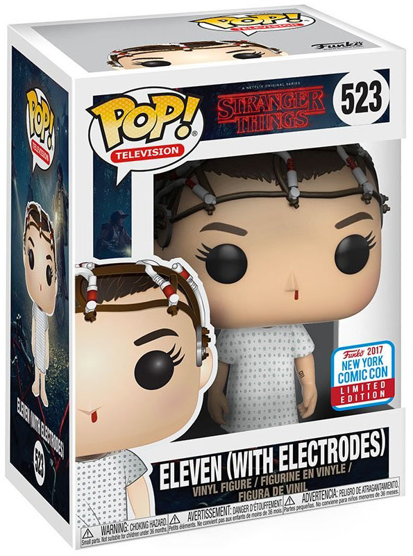 funko pop eleven with electrodes