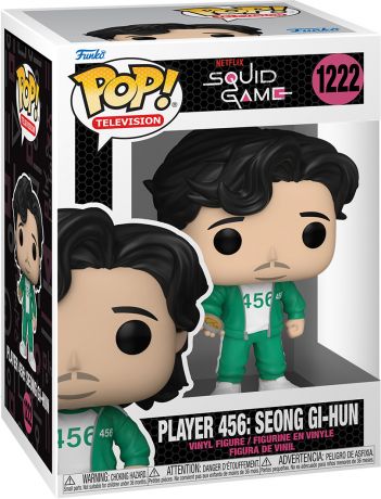 Figurine Funko Pop Squid Game #1222 Seong Gi-Hun 456