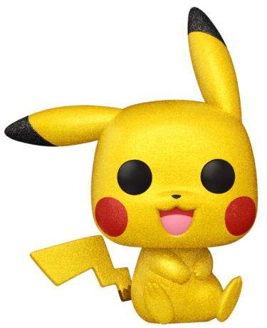 Figurine Funko Pop Pokémon #842 Pikachu - Diamant