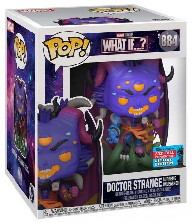 Figurine Funko Pop Marvel What If...? #884 Doctor Strange Supreme Unleashed