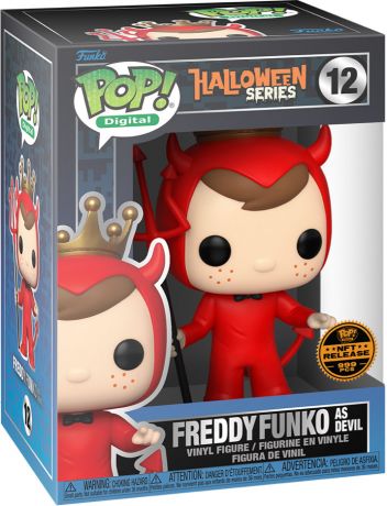 Figurine Funko Pop Freddy Funko #12 Freddy Funko en diable - Digital Pop