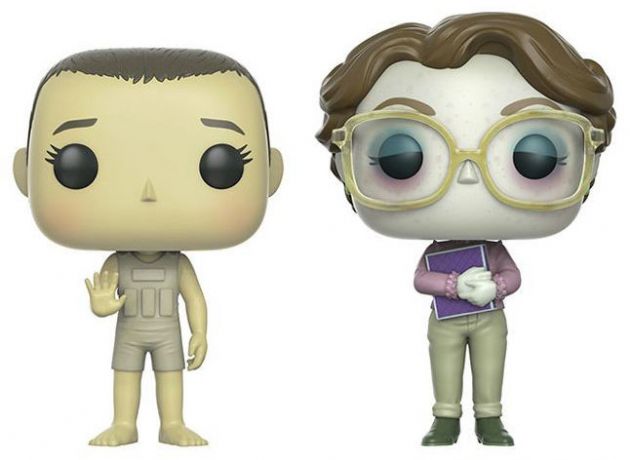 Figurine Funko Pop Stranger Things Onze et Barb - A L'Envers - 2 Pack