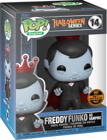 Figurine Funko Pop Freddy Funko #14 Freddy Funko en vampire - Digital Pop