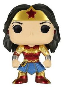 Figurine Funko Pop DC Comics #378 Wonder Woman Métallique - Imperial Palace