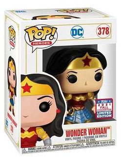 Figurine Funko Pop DC Comics #378 Wonder Woman Métallique - Imperial Palace