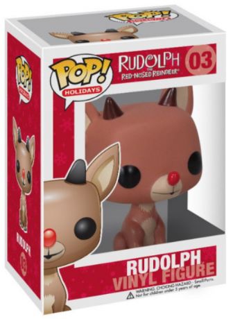 Figurine Funko Pop Rudolphe le renne au nez rouge (1964) #03 Rudolph