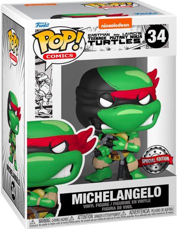 Figurine Funko Pop Tortues Ninja #34 Michelangelo