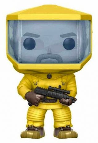 Figurine Funko Pop Stranger Things #525 Hopper - Combinaison Biohazard