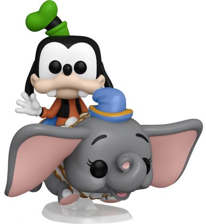 Figurine Funko Pop Walt Disney World 50ème Anniversaire  #105 Dingo sur Dumbo l'attraction des éléphants volants