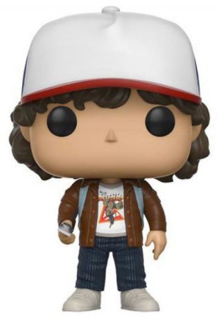 Figurine Funko Pop Stranger Things #424 Dustin - Veste Marron