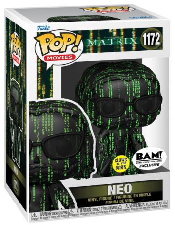 Figurine Funko Pop Matrix Resurrections #1172 Neo dans la matrice