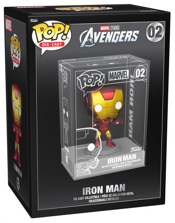 Figurine Funko Pop Avengers [Marvel] #02 Iron Man Die-Cast