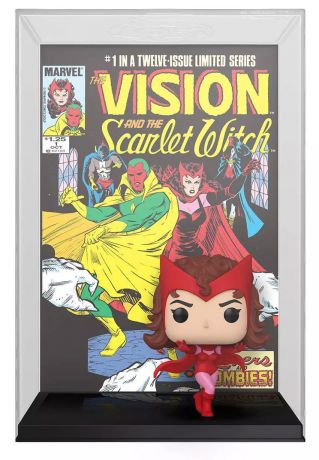 Figurine Funko Pop Marvel Comics #01 Sorcière Rouge - Comic Cover