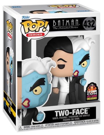 Figurine Funko Pop Batman : Série d'animation [DC] #432 Double-Face