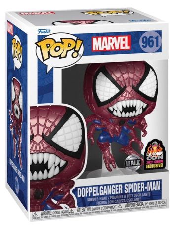 Figurine Funko Pop Marvel Comics #961 Doppelganger Spider-Man - Métallique