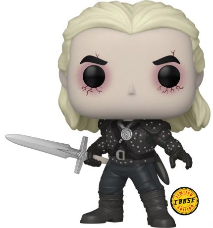 Figurine Funko Pop The Witcher Série Netflix #1192 Geralt [Chase]