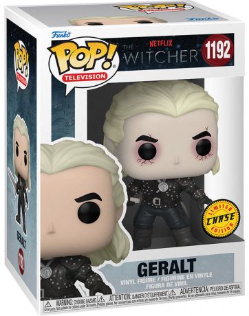 Figurine Funko Pop The Witcher Série Netflix #1192 Geralt [Chase]