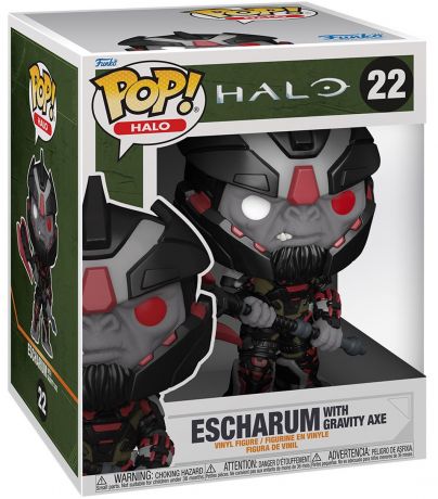 Figurine Funko Pop Halo #22 Escharum avec hache de gravité - 15 cm