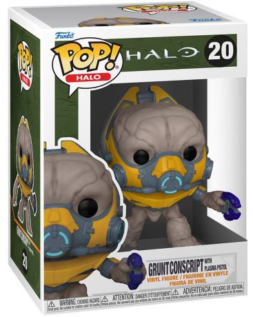 Figurine Funko Pop Halo #20 Gruntconscript with Plasma Pistol