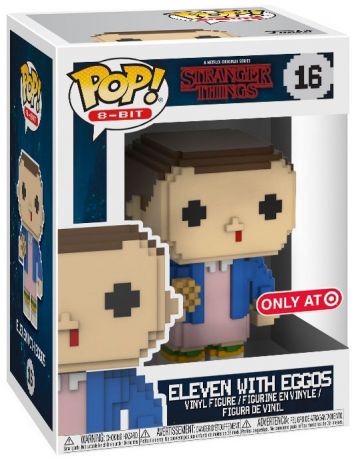 Figurine Funko Pop Stranger Things #16 Onze avec Eggos - 8-bit