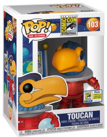 Figurine Funko Pop Comic Con San Diego #103 Toucan (Astronaute rouge)