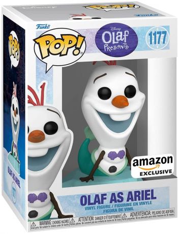 Figurine Funko Pop Olaf présente [Disney] #1177 Olaf en Ariel