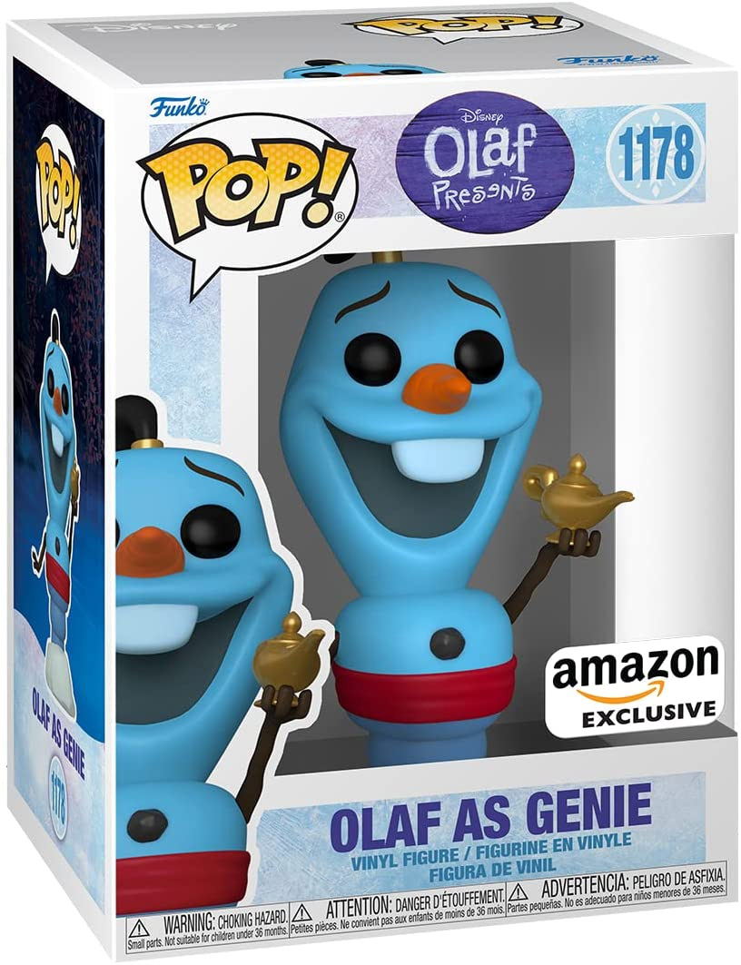 Figurine Pop Olaf présente [Disney] #1178 pas cher : Olaf en Génie