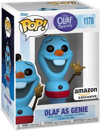Figurine Funko Pop Olaf présente [Disney] #1178 Olaf en Génie