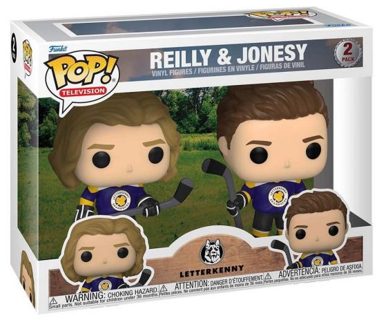 Figurine Funko Pop Letterkenny  Reilly et Jonesy