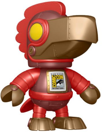 Figurine Funko Pop Comic Con San Diego #126 Toucan - Rouge métallique