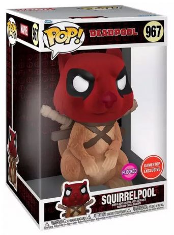 Figurine Funko Pop Deadpool [Marvel] #967 Squirrelpool - Flocked 