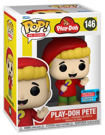 Figurine Funko Pop Icônes de Pub #146 Pete avec outil tenue rouge - Play-Doh
