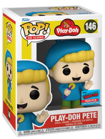 Figurine Funko Pop Icônes de Pub #146 Pete avec outil tenue Bleue - Play-Doh