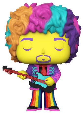 Figurine Funko Pop Jimi Hendrix #239 Jimi Hendrix - Black Light