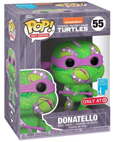 Figurine Funko Pop Tortues Ninja #55 Donatello - Art Series