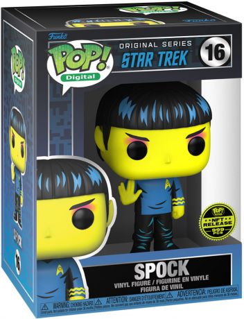 Figurine Funko Pop Star Trek #16 Spock - Digital Pop