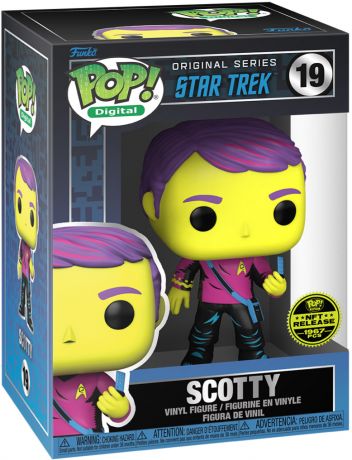 Figurine Funko Pop Star Trek #19 Scotty - Digital Pop