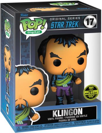 Figurine Funko Pop Star Trek #17 Klingon - Digital Pop