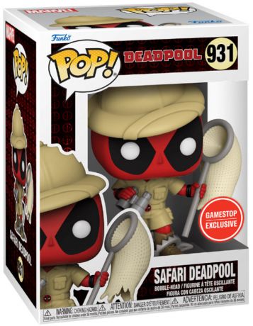 Figurine Funko Pop Deadpool [Marvel] #931 Safari Deadpool