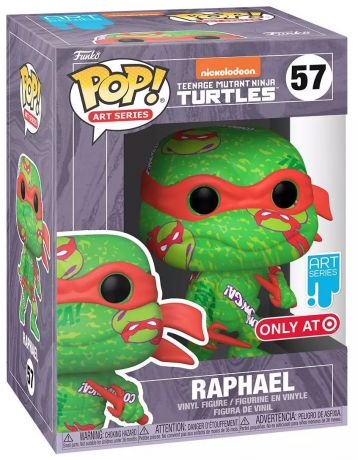 Figurine Funko Pop Tortues Ninja #57 Raphael - Art Series