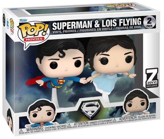 Figurine Funko Pop Superman Superman et Lois volent