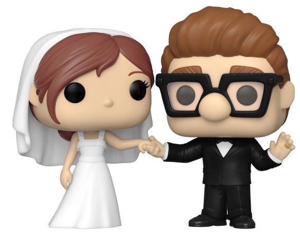 Figurine Funko Pop Là-Haut [Disney] Ellie et Carl Mariage