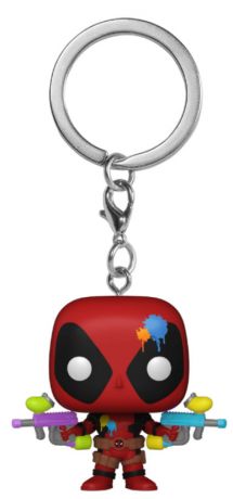 Figurine Funko Pop Deadpool [Marvel] Paintball Deadpool - Porte clés