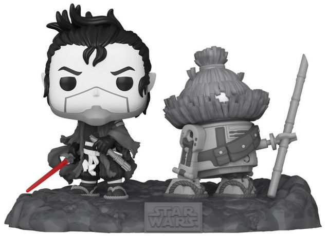 Figurine Funko Pop Star Wars : Visions #502 The Ronin et B5-56 